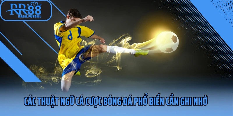 Các thuật ngữ cá cược bóng đá phổ biến cần ghi nhớ 