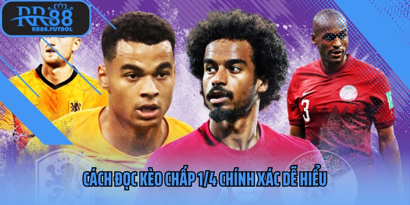 Cách đọc kèo chấp 1/4 chính xác dễ hiểu