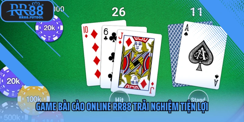 Game bài cào online RR88 trải nghiệm tiện lợi