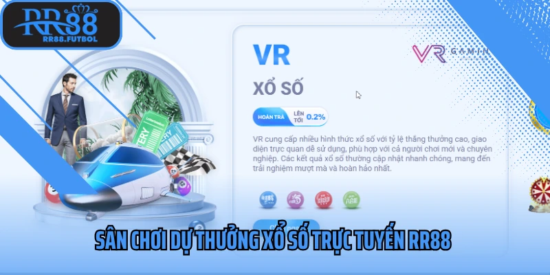 Sân chơi dự thưởng xổ số trực tuyến RR88 